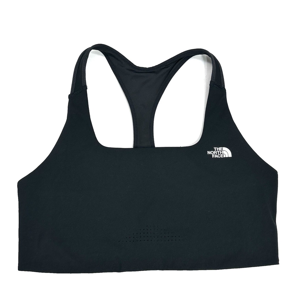 The North Face Womens Sports Bra Ladies Black Size M